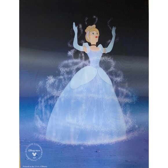 Disney Exclusive Commemorative Lithograph - Cinderella (2005) - Picture 2 of 3